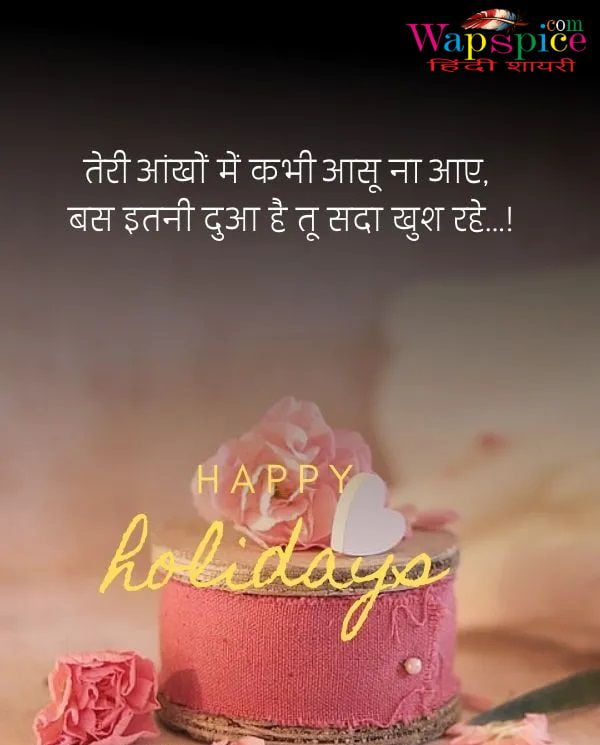 Happy Birthday Shayari in Hindi 28