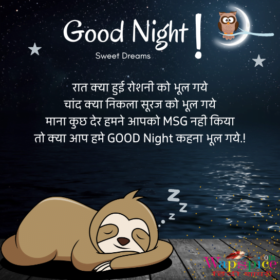Good Night Family Quotes In Hindi1