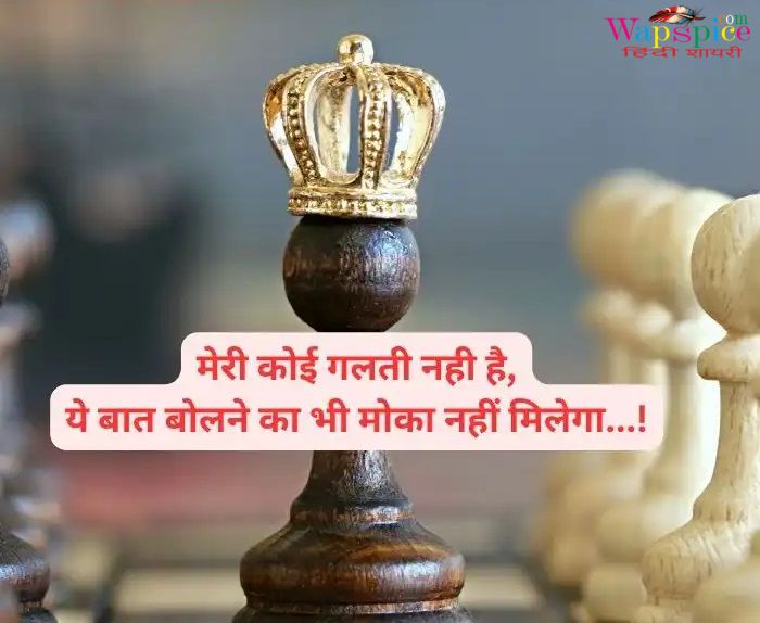 Instagram Attitude Shayari In Hindi 19